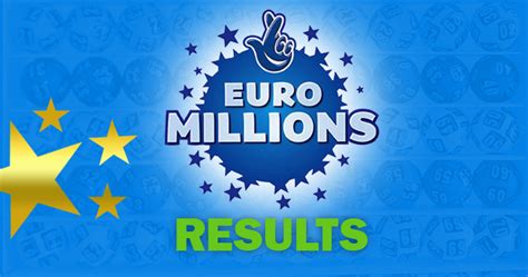 Euro Millions Lottery Results and Game Details .